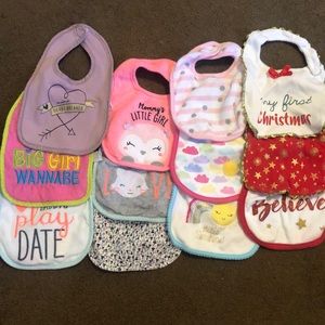 Lot of baby bibs